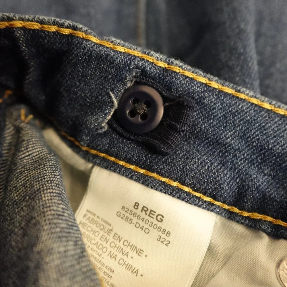 Levi's Jeans Silvertab Mini Mom Girls'‎ Size 8 Blue Denim Retro